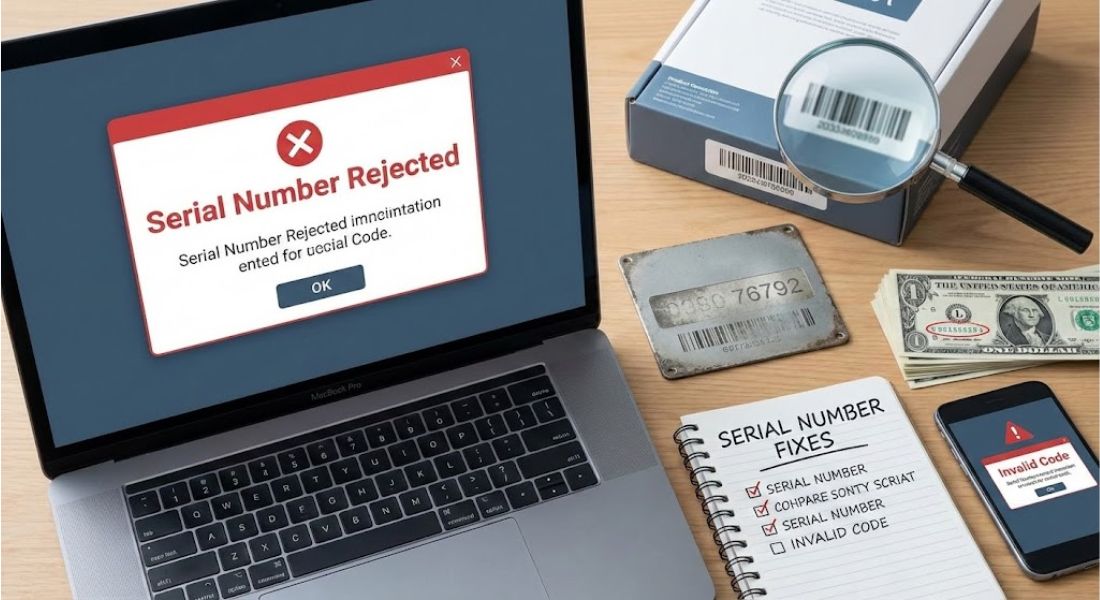 Why Serial Numbers Get Rejected: 12 Common Reasons & How to Fix Them