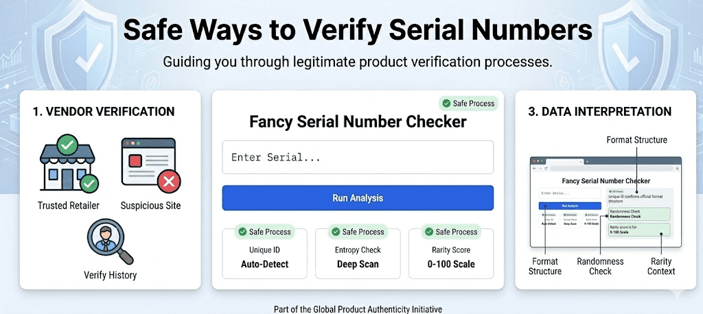 Safe Ways to Verify Serial Numbers